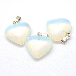 Herz Opalite Anhänger&nbsp;G-Q438-06