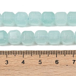 Natürliche weiße Jade perlen Stränge&nbsp;G-D343-A01-07