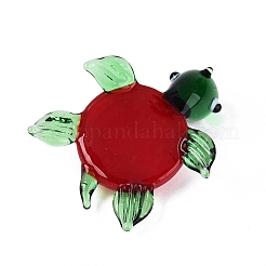 Handgefertigte Schildkrötenfigur aus Glas mit bösem Blick&nbsp;LAMP-N034-25B