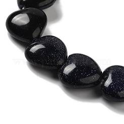 Synthetische blauen goldstone Perlen Stränge&nbsp;G-K335-01D