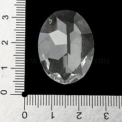 Cabochon strass vetro sfaccettato&nbsp;GGLA-C032-07