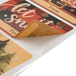 Papieraufkleber mit weihnachtsmotiv&nbsp;STIC-P013-06C