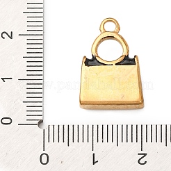 304 Edelstahl-Emaille-Anhänger&nbsp;LS-STAS-B112-01G-08