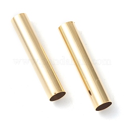 Abalorios de tubo de latón&nbsp;LS-KK-Y003-73H-G