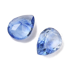 Blaue Wassermelonen-Steinglas-Cabochons&nbsp;G-C146-01D