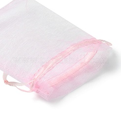 30 Stück 4 Stile rechteckige Organzabeutel Schmuckaufbewahrungsbeutel Hochzeitsgeschenk Party Mesh Kordelzug Geschenk&nbsp;OP-FS0001-01B