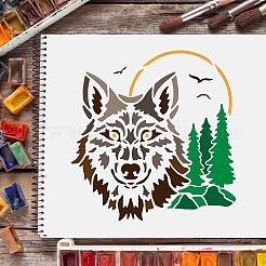 Wiederverwendbare Zeichenschablonen aus Kunststoff&nbsp;DIY-WH0172-259