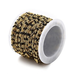 Chaînes figaro en laiton émaillé&nbsp;CHC-L053-09G-01