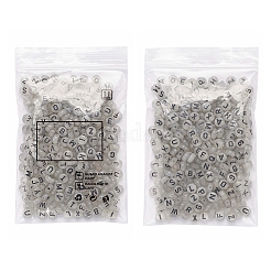 300pcs Acrylperlen im Emaille-Stil&nbsp;SACR-YW0001-25