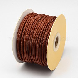 編み込みナイロン糸  サドルブラウン  2mm  約21.87ヤード（20m）/ロール