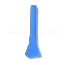 Силиконовые палочки для перемешивания, многоразовый инструмент для рукоделия из смолы, Плут синий, 109x31.5x12.5 мм