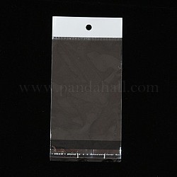 Cellophane Bags, White, 13x7cm, Unilateral Thickness: 0.025mm, Inner Measure: 10x7cm, Hole: 6mm