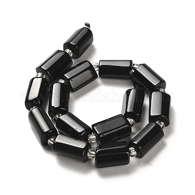 Natürlichen Obsidian Perlen Stränge&nbsp;G-N327-06-01-1