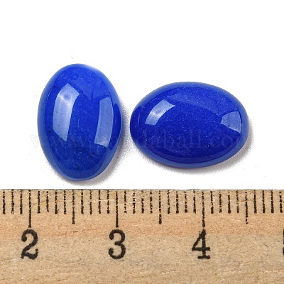 Cabochon di giada bianca naturale tinta&nbsp;G-B070-03-1
