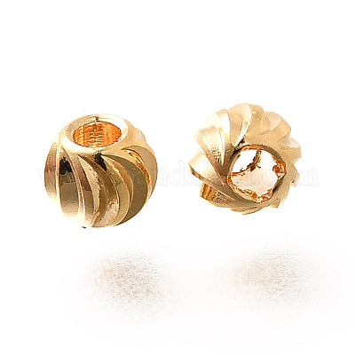 Perles en laiton&nbsp;KK-B127-01G-1