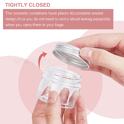 Plastic Cylindrical Candy Jar with Lid, Clear, 11-1/2-Inch