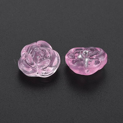 Perles de verre de peinture de cuisson transparente&nbsp;X-GLAA-S190-022-A05-1
