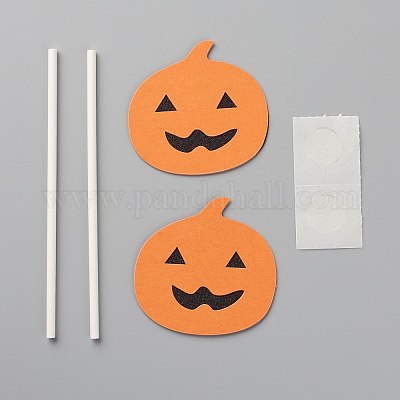Decoration De Carte D Insertion De Gateau En Papier Theme Halloween Bricolage En Gros Pour Creation De Bijoux Fr Pandahall Com