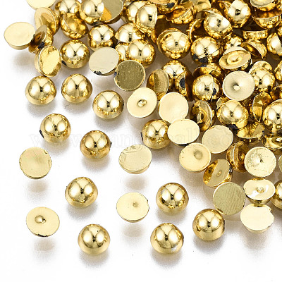 Abs Kunststoff Cabochons&nbsp;OACR-S034-4mm-01-1