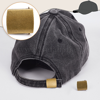 Set Di 30 Fibbie Per Cappelli In Acciaio Inox, Chiusure Regolabili A Scatto Per Cappelli Da Baseball, Berretti E Snapback, Ricambio Fai Da Te Per Cinghie E Zaini, Colore Bronzo
