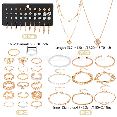 Set di anelli&nbsp;SJEW-UN0001-19-1