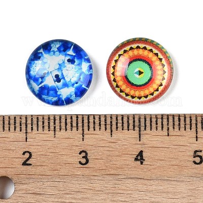 Glas cabochons&nbsp;GGLA-XCP0001-08-1