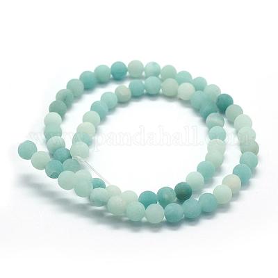 Natur amazonite Perle Stränge&nbsp;G-G684-03-6mm-1