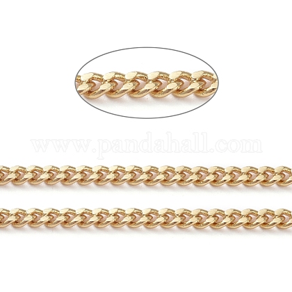 Brass Curb Chains X-CHC-G005-05G-1
