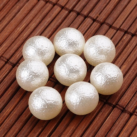 Perles acryliques de perles d'imitation ronde X-OACR-L004-4111-1