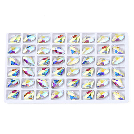 48 Stück Glas-Strass-Cabochons MRMJ-N029-03-12-1