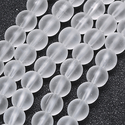 Chapelets de perles en verre FGLA-G001-8mm-A04-1