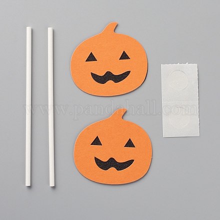 Decorazione della carta dell'inserto della torta di carta di tema di halloween fai da te DIY-H109-31-1