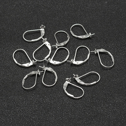 Orecchini con cerchio in argento sterling STER-P032-07S-1