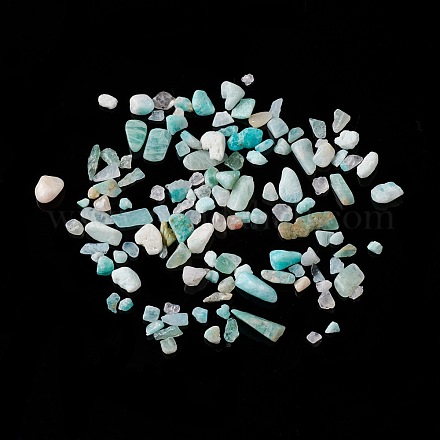 Perles en chips d'amazonite naturelle X-G-M364-04A-1