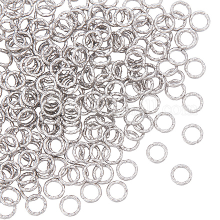 Unicraftale 300pcs 304 anillos de salto de acero inoxidable STAS-UN0046-13-1