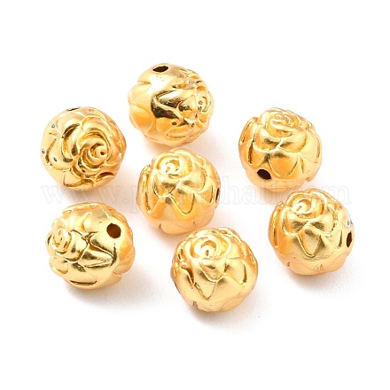Rack Plating Alloy Beads PALLOY-Z013-37MG-A-RS-1