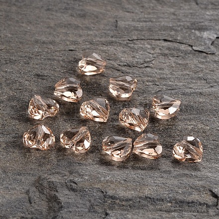 Perles d'amour facettées en cristal d'Autriche X-5741-8mm-261(U)-1