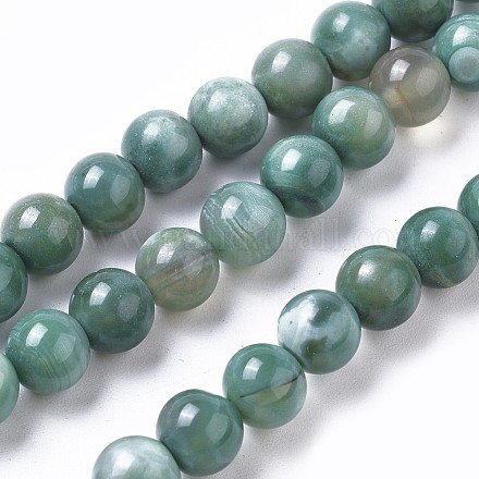 Chapelets de perles d'agate naturelle TDZI-I003-06B-01-1