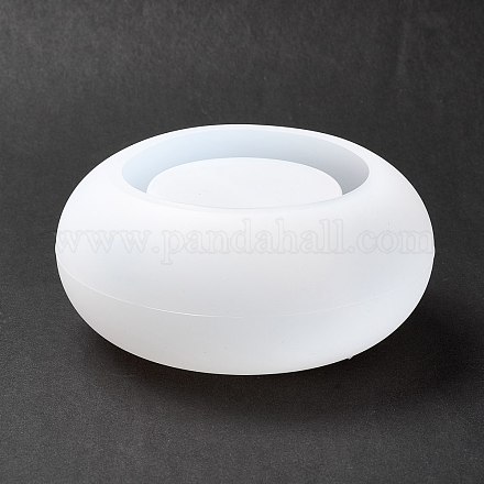 Rondelle Potting Display Holder Silicone Molds DIY-I096-18-1