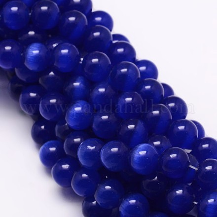 Chapelets de perles d'œil de chat X-CE-M011-10mm-03-1