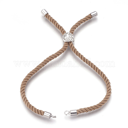 Изготовление браслетов из хлопка KK-F758-03C-P-1