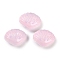 Handmade Lampwork Beads Strands, Shell Shapes, Pink, 16~16.5x12~13x9~10mm, Hole: 1.2mm, about 25pcs/strand, 16.14''(41cm)