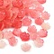 Shell Powder Beads, Flower, Pink, 10x2.5mm, Hole: 1.2mm