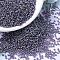 MIYUKI Round Rocailles Beads, Japanese Seed Beads, 11/0, (RR1024) Silverlined Amethyst AB, 2x1.3mm, Hole: 0.8mm, about 50000pcs/pound