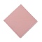 PU Imitation Leather Bookmarks, Page Corner Markers, Rhombus, Pink, 131x132x3mm