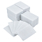 50Pcs Polyester Cleaning Cloths, for Tableware, Rectangle, White, 149x100x6mm
