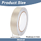 OLYCRAFT 1 Inch x 65 Feet Faraday Cloth Tape Double Conductive RF Fabric Tape High Shielding Conductive Tape Sliver Fabric Adhesive Tape Roll for Signal Blocking EMI Shielding Wire Harness Wrap AJEW-WH0043-96B-2