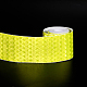 Gorgecraft 3 rollos marca de seguridad cinta reflectante cristal color celosía película reflectante DIY-GF0005-71D-6