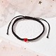 Bracelets réglables en perles tressées en fil de nylon BJEW-JB09768-01-2