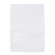 再封可能なクラフト紙袋  再封可能なバッグ  小さなクラフト紙ドイパック  窓付き  ホワイト  26.2x18.2cm OPP-S004-01D-02-2